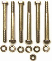 WSM Powerhead Mounting Bolts for Johnson / Evinrude 60 - 75 Hp 3 Cyl. Looper (6 Pack)