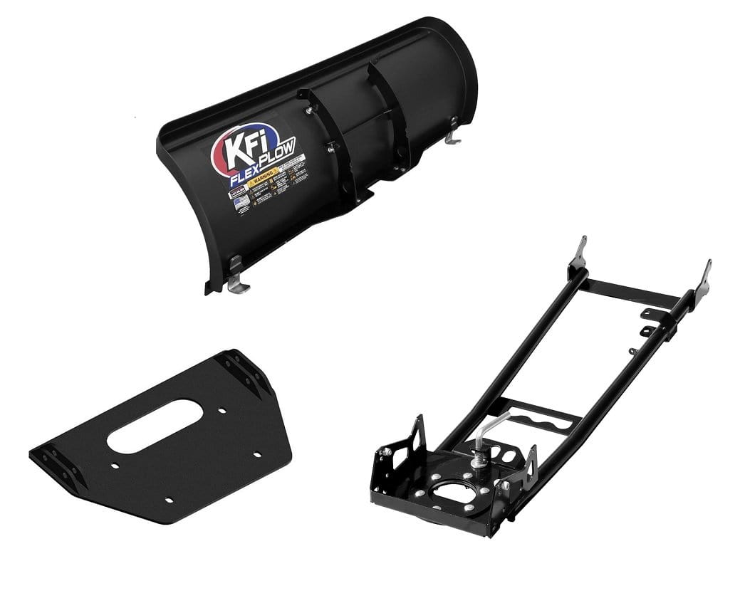 Snow Plow Kit For Kawasaki 650 Brute Force 4x4i 2006-2014-50" Flex Blade 105950