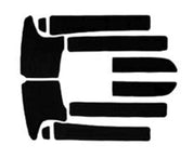 WSM Traction Mat for Kawasaki 900 / 1100 / 1500 97-08 012-109BLK