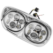Letric Lighting Headlights For Road Glide Dual Chrome