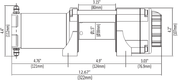 KFI Winch Kit For Kubota RTV-X1100C 2014-2023