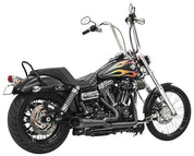 Two Brothers Racing 2-Into-1 Black Turnout Racing Exhaust 005-5130199-B