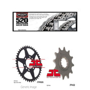 520 Precision Chain,Front & Rear Sprocket Kit LT250R QuadRacer 1985-1990 For Suz
