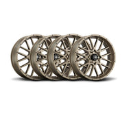 ITP Set of Four Storm Series Hurricane Wheels Bronze 15x7 4/156 4+3