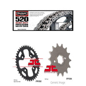 520H Heavy-Duty Chain, Front & Rear Sprocket Kit for HONDA ATC350X 1986