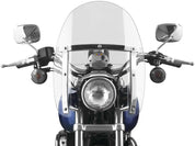 National Cycle Clear Ranger Heavy Duty Windshield With Mount Kit, Straight Forks