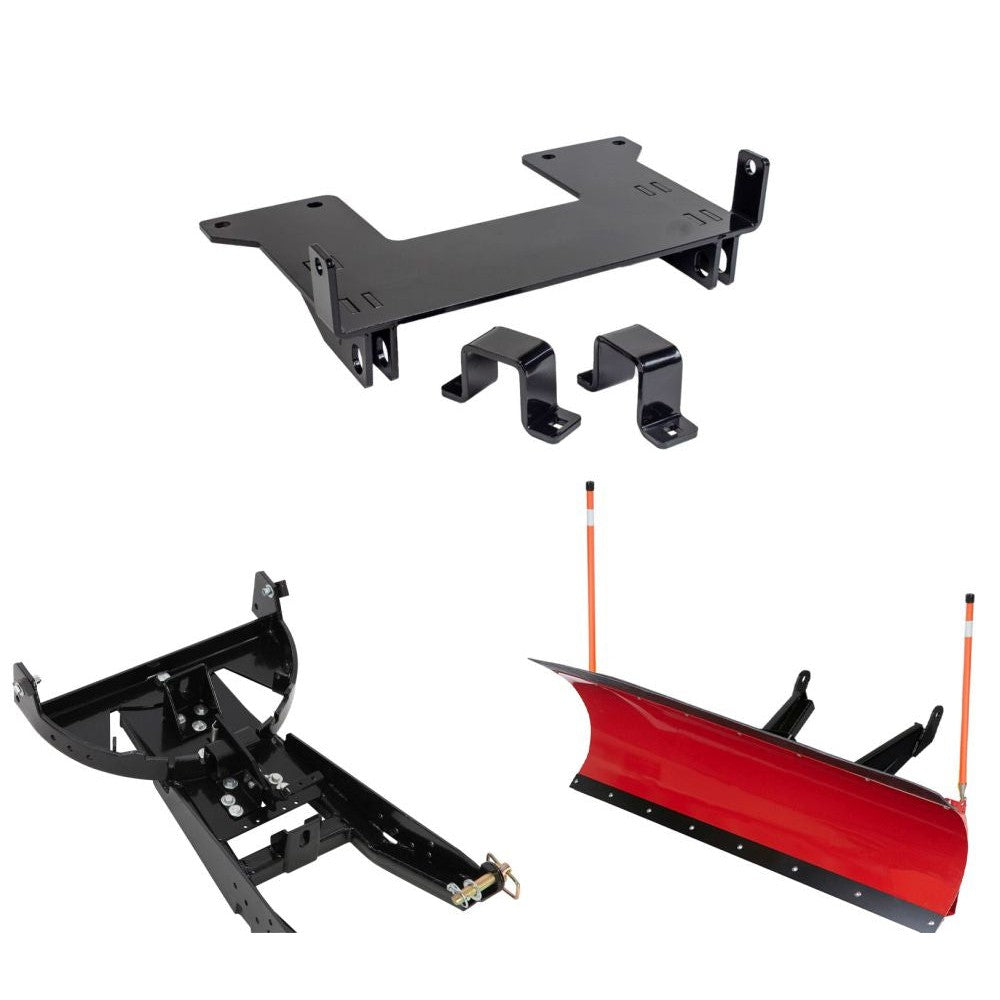 Denali Black UTV Snow Plow Kit For Honda Pioneer 700 SXS700M2 2014-2021