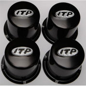 ITP Delta Steel Wheel Center Cap Black SM130B