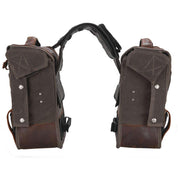 Burly Brand Voyager Throw Over Saddlebags Dark Oak - B15-1002D