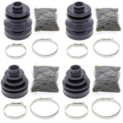 Complete Front Inner & Outer CV Boot Repair Kit for Yamaha 660 RHINO 2006-2007