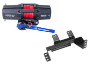 Viper V2 UTV Winch Kit 3500 lb Standard Spool With 40 Feet Black Synthetic Rope With Mount For Polaris Ranger Models 2010-2014