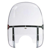 National Cycle Clear Beaded Heavy Duty Windshield With Mount Kit, Covered Forks