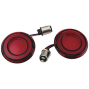 Kuryakyn Red Tracer LED Turn Signal Insert For Harley Road King FLHRXS 2017-2021