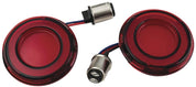 Kuryakyn Red Tracer LED Turn Signal Insert For Harley Road King FLHRXS 2017-2021