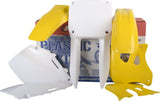 Polisport Standard Plastic Kit for Suzuki RM250/RM125 1996-1998 Yellow 90093