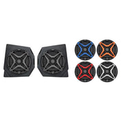 SSV Works Front 6.5" Speaker Pods With Orange Grilles For Can-Am Defender HD10 18-22