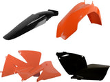 Polisport Standard Plastic Kit for KTM EXC 125/EXC 200/EXC 250/EXC 300 2001-2002 Orange