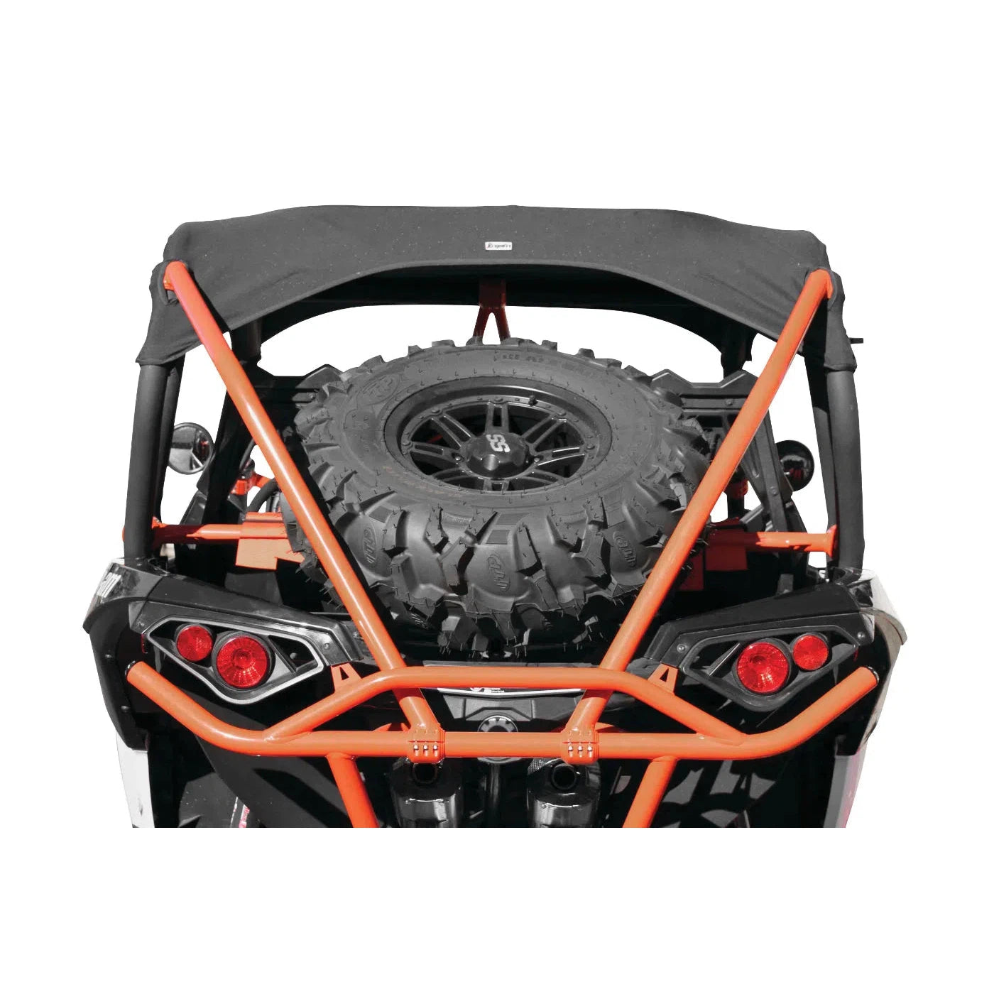 DragonFire Racing RacePace Bed Mounted Spare Tire Carrier for Maverick and Maverick Max - Black - 01-2130