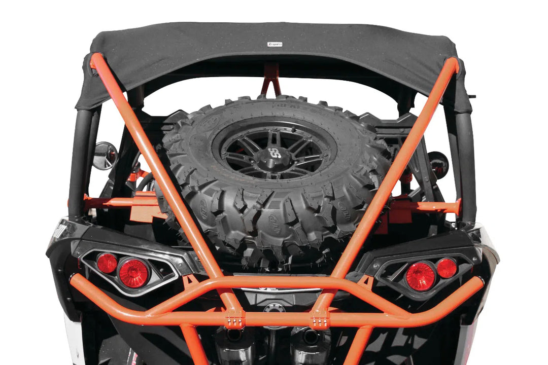DragonFire Racing RacePace Bed Mounted Spare Tire Carrier for Maverick and Maverick Max - Black - 01-2130