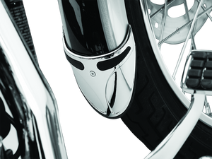 Kuryakyn Chrome Fender Extension For Narrow Fenders 9016