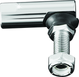 Kuryakyn Chrome Barrel Style Right Hand Female 5/16in-24 Threads 9056