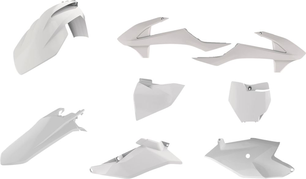 Polisport Standard Plastic Kit for KTM SX 85 2018-2024 White 90761