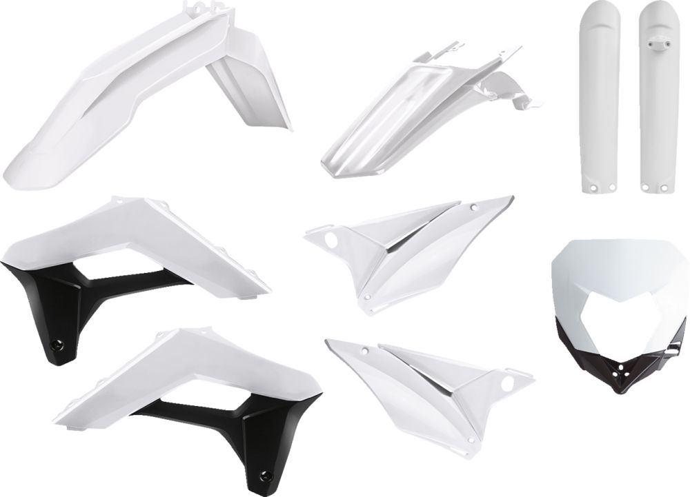 Polisport Complete Enduro Kit for Sherco 2017-2023 White 90857