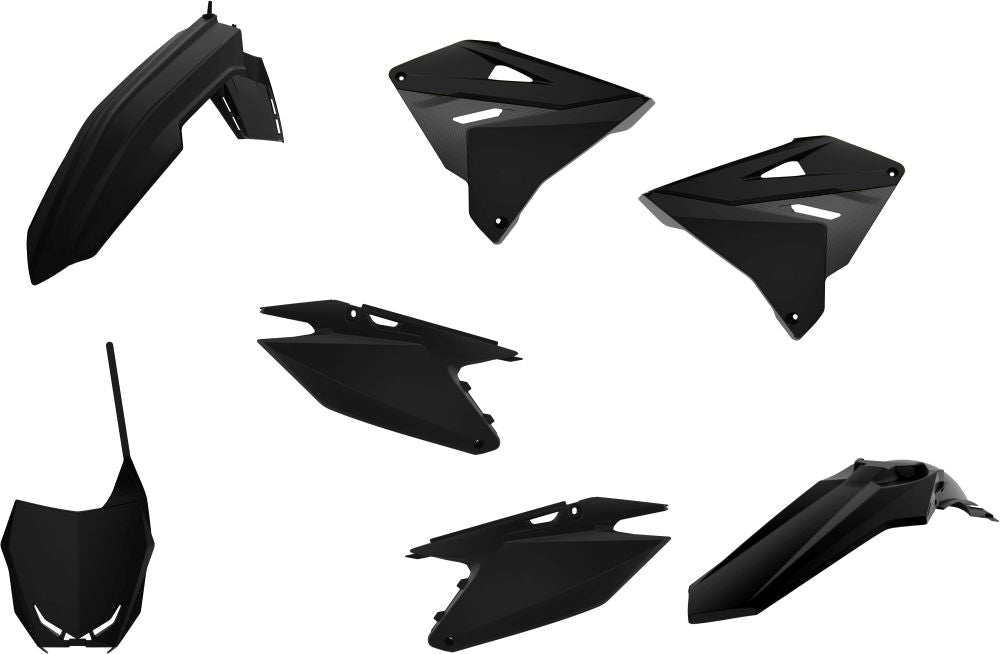 Polisport Restyling Kit for Suzuki RM125/RM250 2001-2008 Black 90865
