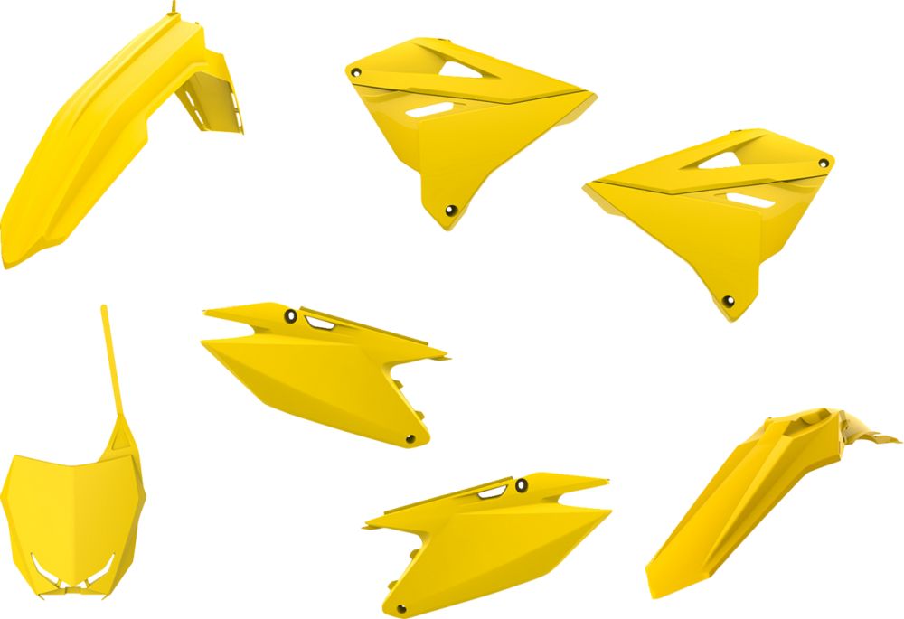 Polisport Restyling Body Kit for Suzuki RM125/RM250 2001-2008 Yellow 90868
