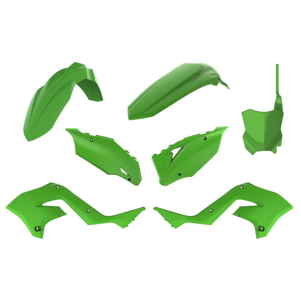 Polisport Restyling Kit for Kawasaki KX250/KX125 2003-2008 Green 90933