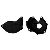 Polisport Engine Covers Protection Kit for Kawasaki KX450F 2016-2018 Black