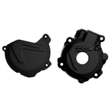 Polisport Engine Covers Protection Kit for Husqvarna/KTM Black 90978
