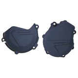 Polisport Engine Covers Protection Kit for Husqvarna FE450/FE501 2017-2023 Blue