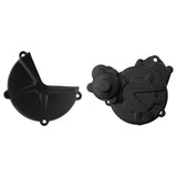 Polisport Engine Covers Protection Kit for GasGas EC 250/EC 300 2017-2020 Black