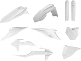 Polisport Full Plastic Kit for KTM 2019-2022 White 91013