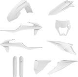 Polisport Full Plastic Kit for KTM White 91016