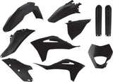 Polisport Complete Enduro Kit for GasGas EC 250F/EC 350F/EC 500F/EC 450F 2021-2023 Black