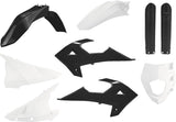 Polisport Complete Enduro Kit for Rieju/GasGas Black/White 91037