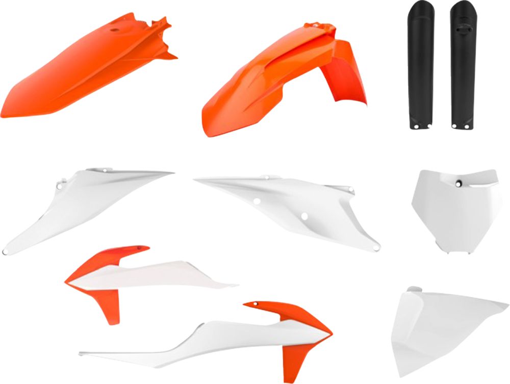 Polisport Full Plastic Kit for KTM 2019-2022 Orange 91071
