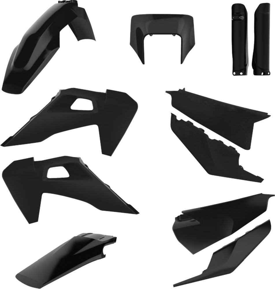 Polisport Body Kit for Husqvarna 2020-2023 Black 91125
