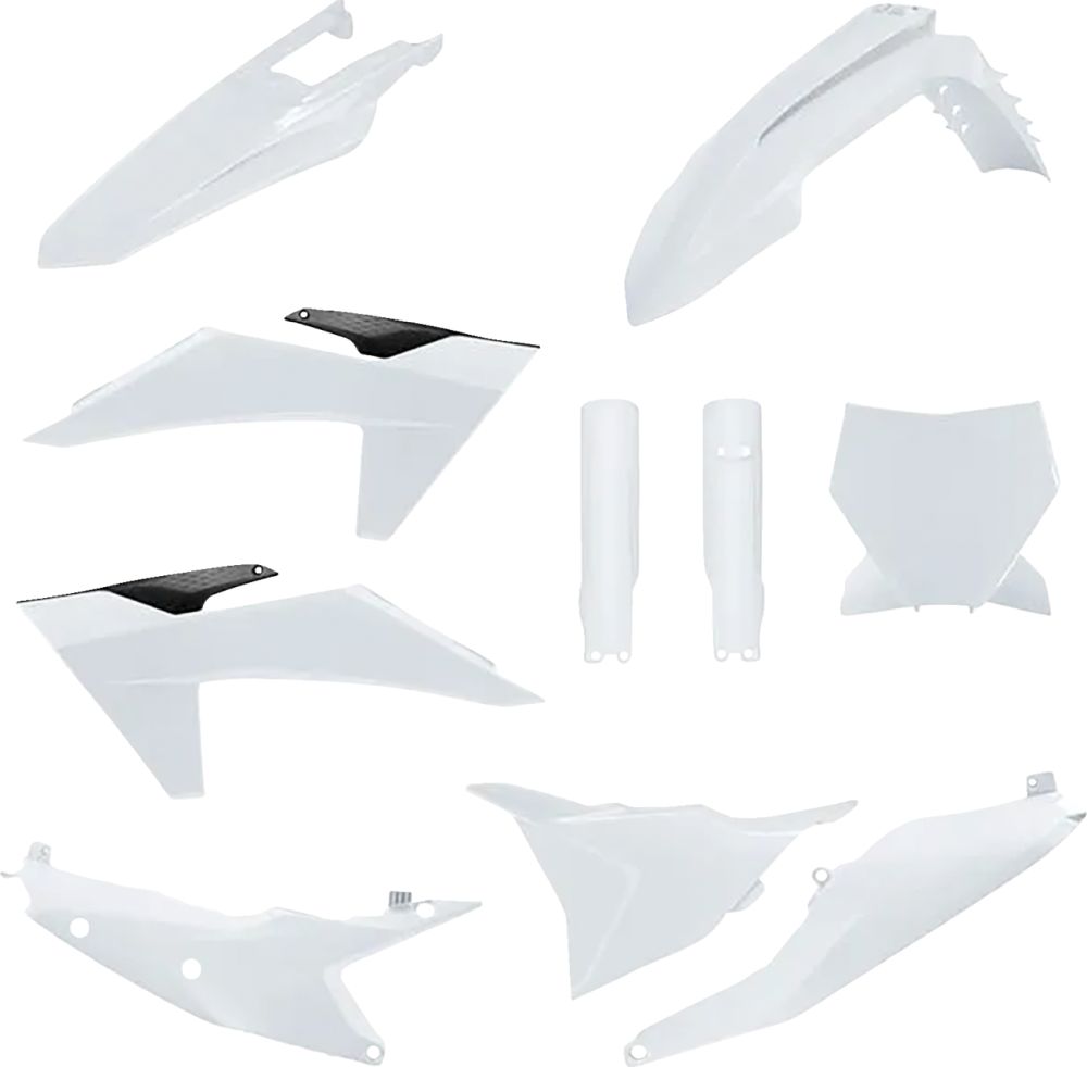 Polisport Full Plastic Kit for KTM 2023-2024 White 91287