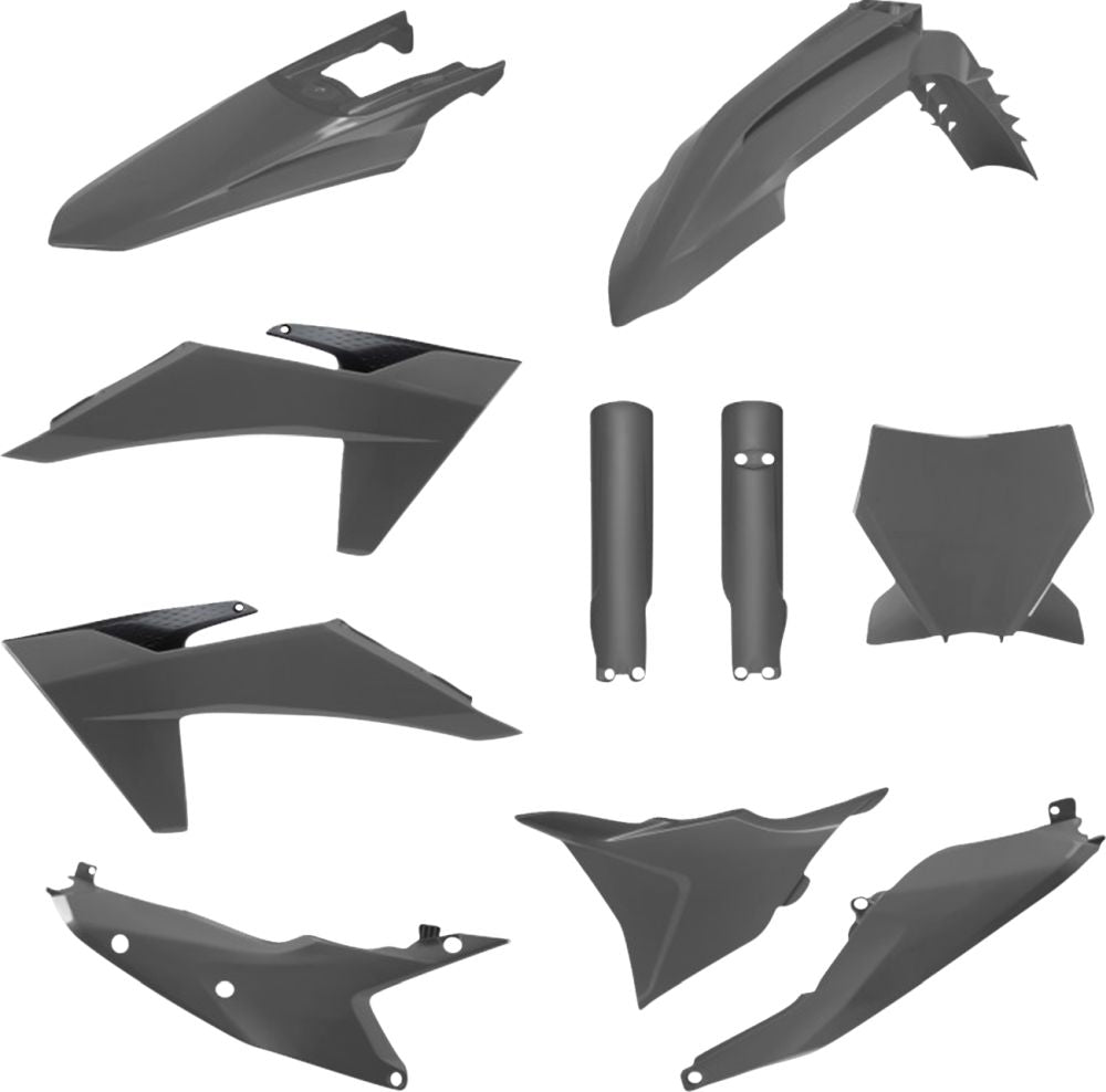 Polisport Full Plastic Kit for KTM 2023-2024 Grey 91290