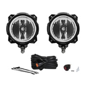 KC HiLiTES 6" Gravity Pro6 LED - Infinity Ring - 2-Light System - 20W Spot Beam