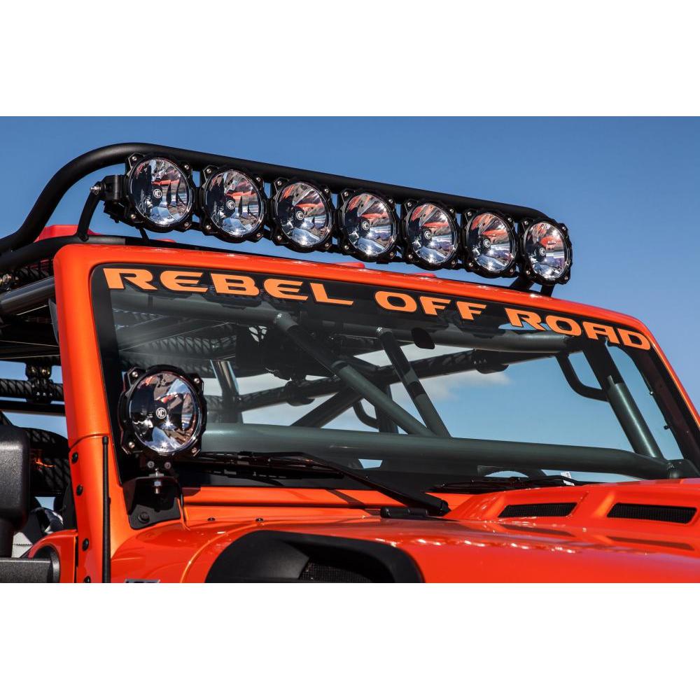 KC HiLiTES 6" Gravity Pro6 LED - Infinity Ring - 2-Light System - 20W Spot Beam