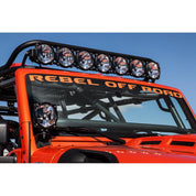 KC HiLiTES 6" Gravity Pro6 LED - Infinity Ring - 2-Light System - 20W Spot Beam