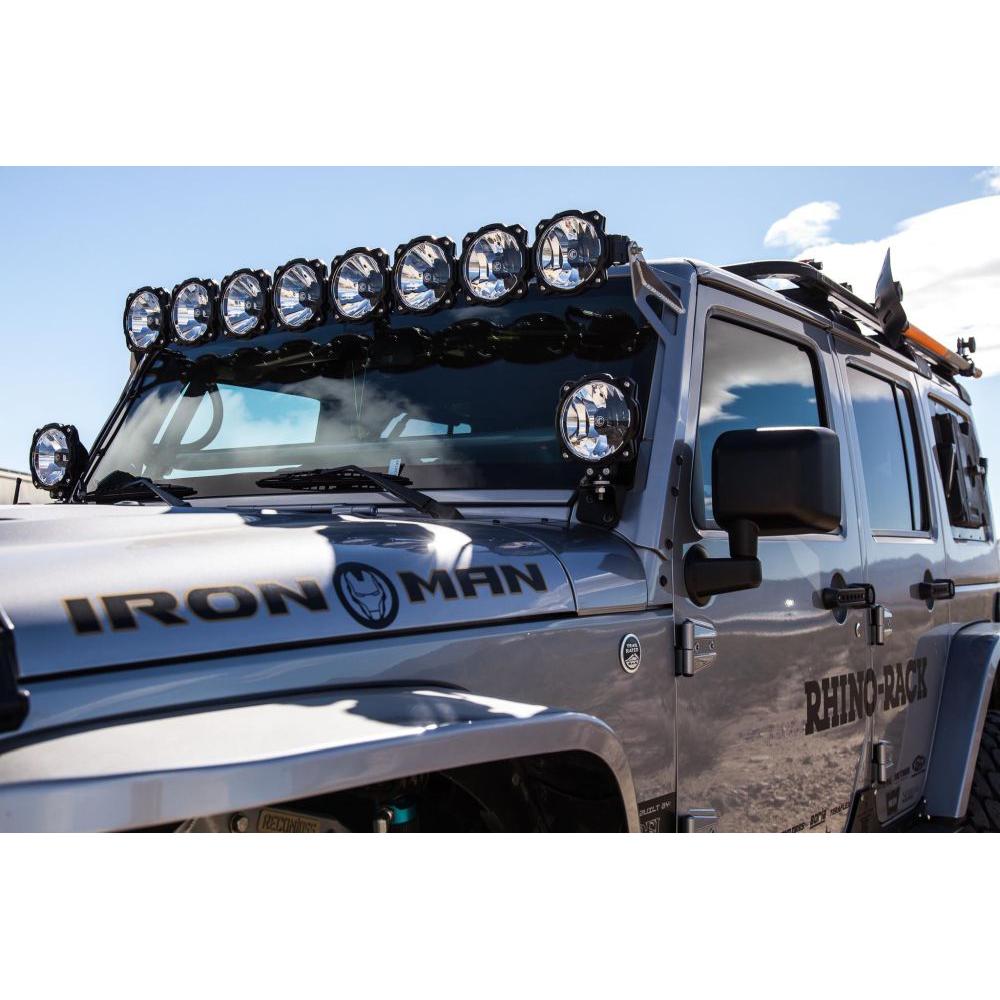 KC HiLiTES 6" Gravity Pro6 LED - Infinity Ring - 2-Light System - 20W Wide-40 Beam