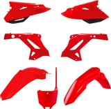 Polisport Restyling Body Kit for Honda CR 125R/CR 250R 2002-2007 Red 91309