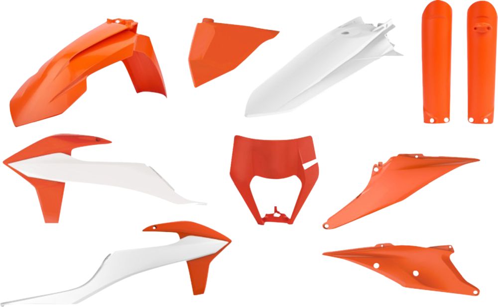 Polisport Full Plastic Kit for KTM Oemcolor 91325