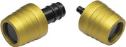 Kuryakyn Lodestar Gold Front Axle Sliders 3829
