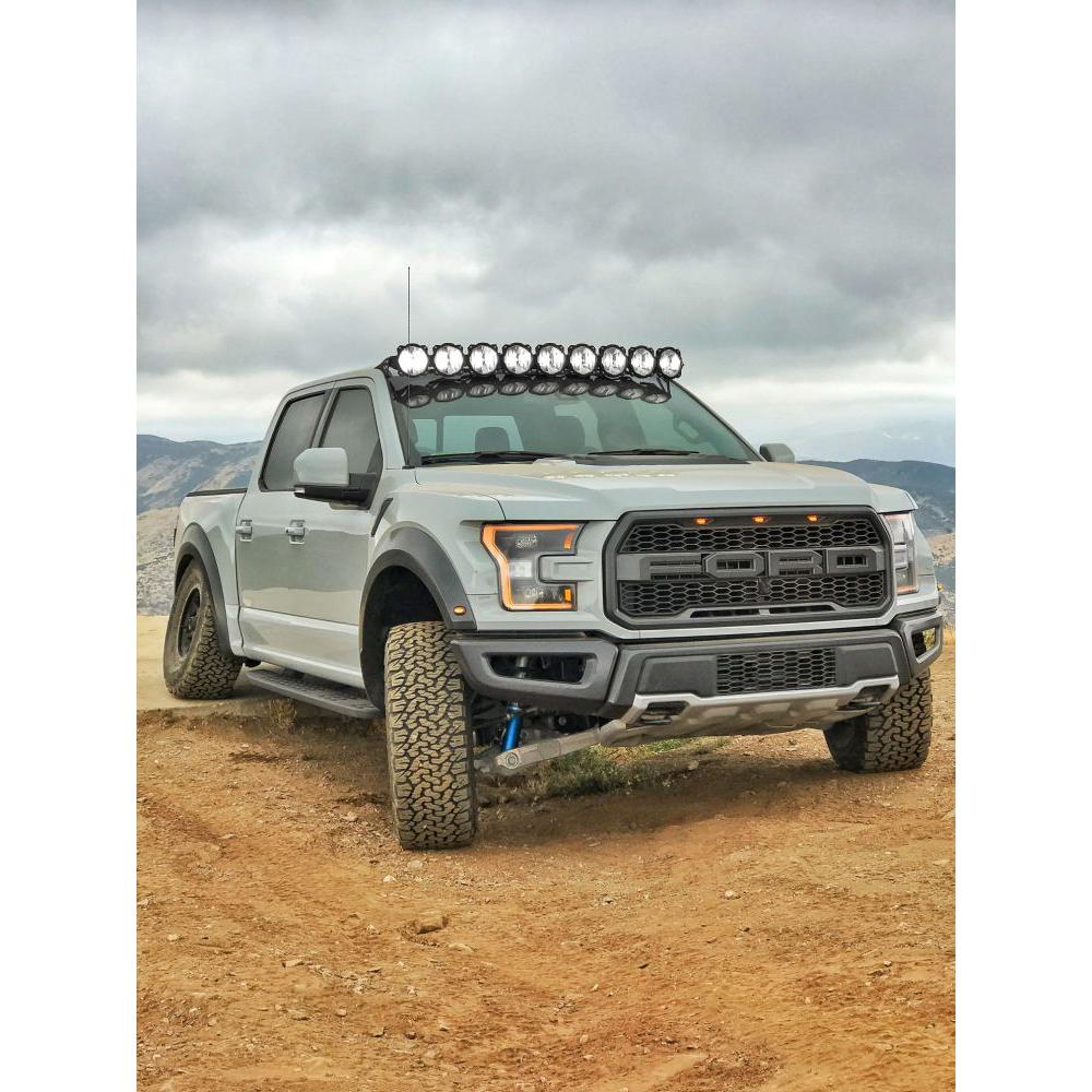 KC HiLiTES 57" Pro6 Gravity LED - 9-Light - Light Bar System - 180W Combo Beam - for 15-24 Ford F150 /Raptor